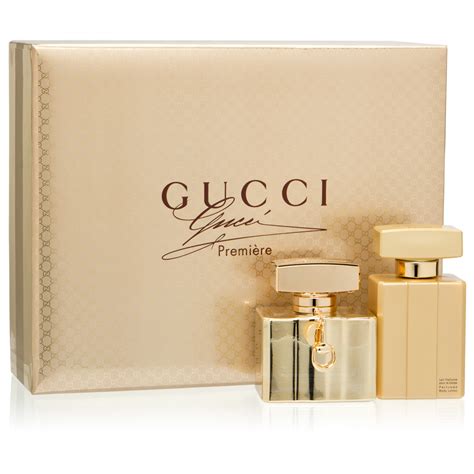 gucci perfume set price|Gucci premiere perfume gift set.